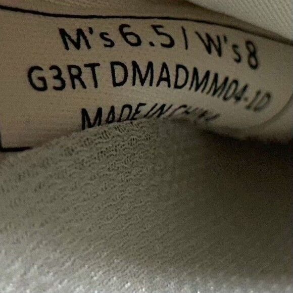 Kizik Madrid Eco-Knit Womens Size 8 White Hands Free Slip On Athletic Shoes Used - Picture 10 of 10